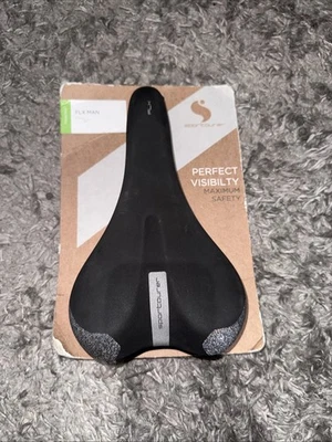Assento de bicicleta Sportourer FLX Man S-fill rastreamento preto - Imagem 1 de 4