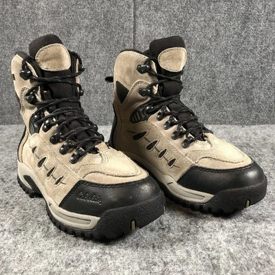 Cabela’s Mujer’s 7 Botas de Senderismo Gris Gamuza Dry-Plus Thinsulate Impermeable Trail Foto 1 de 4