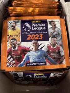Panini Premier League 2023 Stickers - 25 Sealed Packets Of Stickers Job Lot - Picture 1 of 3