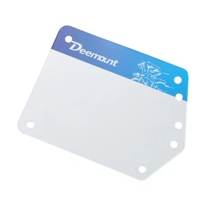 Cycling Accessories Bike Race Number Plate Lightweight Sturdy PVC 112x82x68mm - Picture 1 of 20