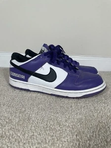 Nike Dunk Low ID 2007 Purple White Black “Asian Sensation” Custom Rare 1 Of 1 - Picture 1 of 9