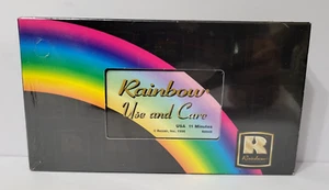 Rainbow Vacuum Use and Care VHS Tape Vintage Sealed 1998 Rexair NEW & Sealed - Picture 1 of 5