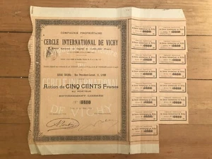 CERCLE INTERNATIONAL DE VICHY (03) (G1) - Imagen 1 de 1