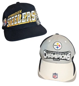 Vintage Sports Specialties PITTSBURGH STEELERS Snapback Mütze Cap NFL Grid ProLine - Bild 1 von 20