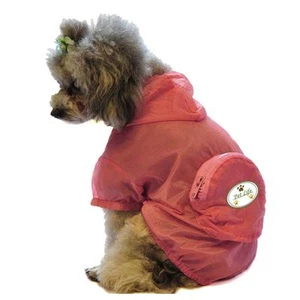 NWT Pet Life UV Resistant & Waterproof Travel Dog Poncho/Adjustable/Pink/XL - Picture 1 of 9