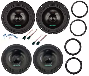 IPNOSIS KIT 4 CASSE AUDI A4 B8 - A5 09> ANT 20CM POST 165MM ALTOPARLANTI SUP/CON - Imagen 1 de 11