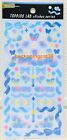 Autocollant GAIA Topping LAB ruban cœur fleur papillon bleu cadeau FABRIQUÉ AU JAPON