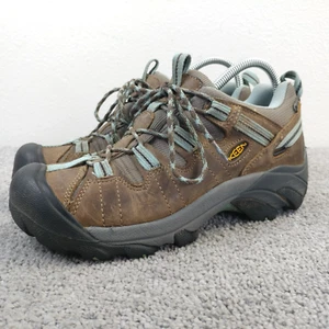 Keen Targhee II Womens Size 8 Hiking Boots Brown Leather Waterproof Shoes - Picture 1 of 9