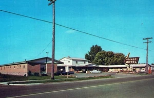 Grand Motel Michigan Postcard Unposted - Picture 1 of 2
