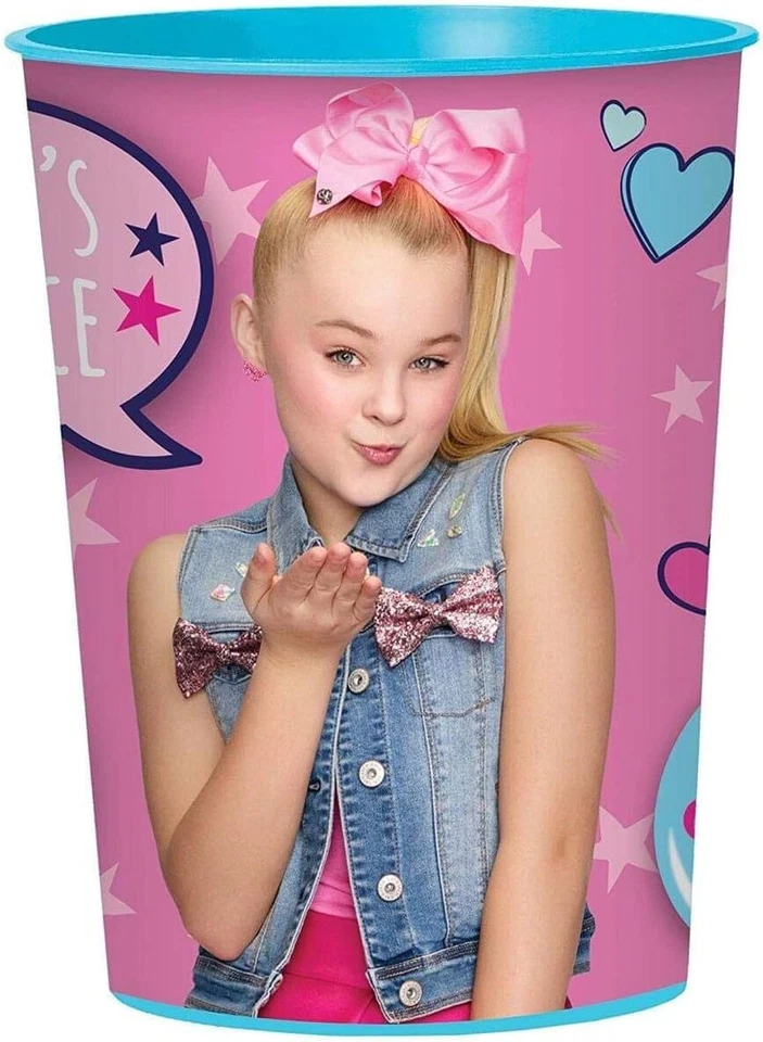 JoJo Siwa Nickelodeon Nick Jr Pop Star Birthday Party Favor 16 oz. Plastic Cup - Image 1 of 1
