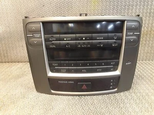 Lexus IS Radio Head Unit Climate Control Panel is Mk2 05-13 OEM 55412-53050 - Picture 1 of 4
