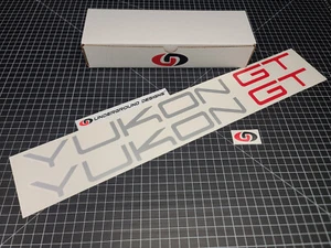 YUKON GT Decals (2pk) GMT400 Door Rocker Stickers Fits 1992-1999 Chevy GMC Yukon - Picture 1 of 18
