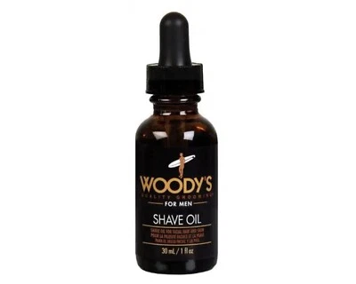 Aceite de afeitar Woody's para hombre calidad premium 1 oz Foto 1 de 4