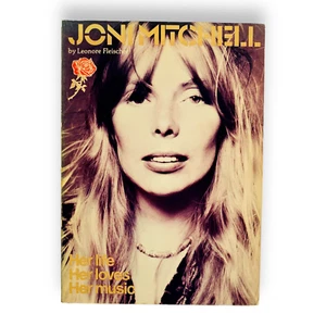 Joni Mitchell von Leonore Fleischer Flash Books 1976 - Bild 1 von 2