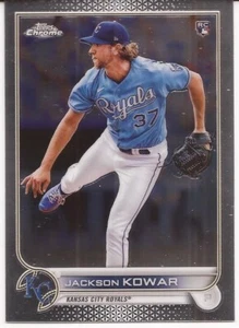 2022 TOPPS CHROME # 188 - JACKSON KOWAR - ROOKIE CARD - KANSAS CITY ROYALS - Picture 1 of 1