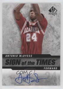 2014-15 SP Authentic Sign of the Times Antonio McDyess #SOT-AM Auto