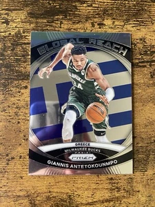 2023-24 Panini Prizm Global Reach Giannis Antetokounmpo #4 Milwaukee Bucks - Picture 1 of 2
