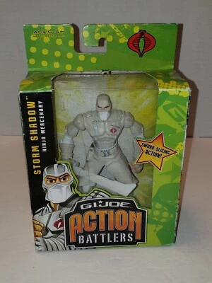 GI Joe Action Battlers Storm Shadow Ninja Mercenary con acción de corte de espada 2008  Foto 1 de 4