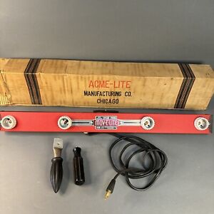 ACME MOV-E-LITE Vintage Movie Film Stage Lighting-Model No.4 W/Orig Box & Handle