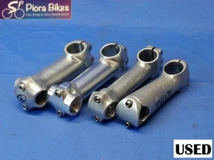 Bicycle Stem 110 - 130mm Aluminium Ø1-1/8" Silver Various Make and Size - Picture 1 of 15