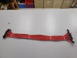 Quince (15) cables de disco duro SATA de 23 pulgadas rojo recto disco duro de escritorio/portátil - Imagen 1 de 1