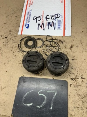 Ford Bronco F150 1985 86 87 1995 bujes de buje de bloqueo manual marcador de millas 4x4 Dana 44 Foto 1 de 4