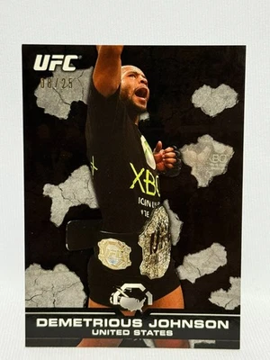 2013 Topps UFC Bloodlines Demetrious Johnson #135 BLACK 08/25 - Image 1 of 2