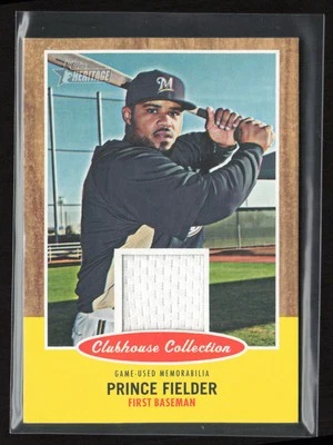 2011 Topps Heritage #CCR-PF Prince Fielder Clubhouse Collection Relics - Image 1 of 2