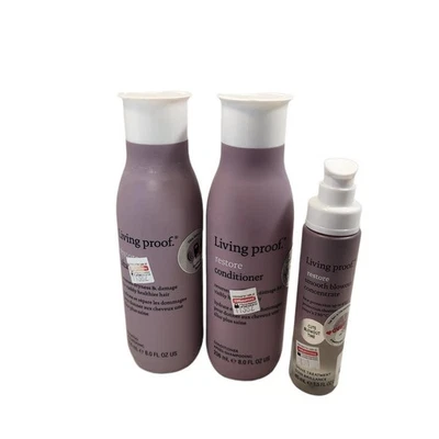 Living Proof Restore Shampoo & Conditioner 8oz, Smooth Blow Out Concentrate 1.5. - Image 1 of 4