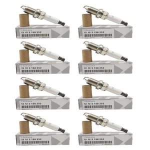 For BMW X5 E53 4.8i (2004-2006) - 8Pcs New Brands Spark Plugs, PN: 12122158252 - Picture 1 of 19