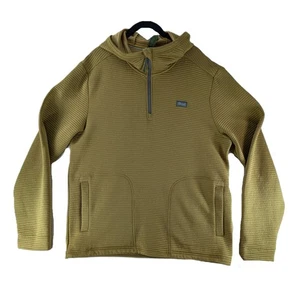 Marsh Wear Sullivan Tech Hoodie Herren Größe Large olivgrün 1/4 Viertel-Reißverschluss - Bild 1 von 8