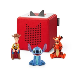 Tonies Disney Red Toniebox Bundle with Tigger, Woody, and Stitch- NEW - Picture 1 of 7
