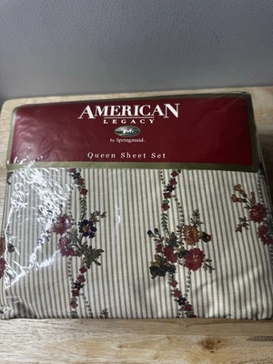 New American Legacy By Springmaid Queen Sheet Set  Floral - Image 1 of 4