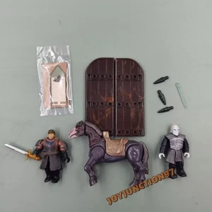 Mega Construx Game of Thrones Winterfell Horse Building Figure SET Collector - Picture 1 of 3