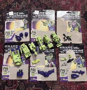 Vtg Transformers G1 Devastator Constructicons Figure Near Complete w/ Cardboards - Picture 1 of 9