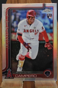 2025 Topps Chrome Gustavo Campero ROOKIE REFRACTOR! - Picture 1 of 2