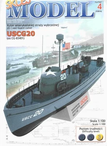 SKLEJ Modelo 4 - USCG20, cortador de la Guardia Costera de Estados Unidos, 1:100 - Imagen 1 de 1