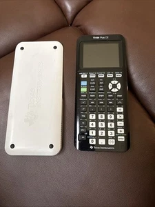 Calculadora gráfica Texas Instruments TI-84 Plus CE negra - probada funcionando - Imagen 1 de 2
