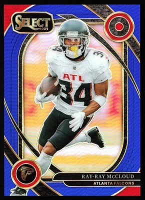 2024 Panini Select Blue Prizm 80/99 Ray-Ray McCloud #289 TS7 - Image 1 of 2