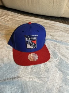 New York Rangers SnapBack Mitchell And Ness NYR NHL - Bild 1 von 4