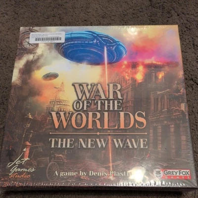Grey Fox Games War Of The Worlds The New Wave Kickstarter Edition New Sealed - Image 1 of 2