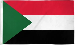 Sudan 2x3ft Poly Flag International Sudan Arab Country National Flag - Picture 1 of 3