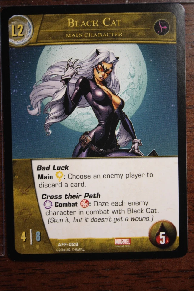 VS System 2PCG: "Black Cat - Main Character"  AFF-028 - Image 1 of 1