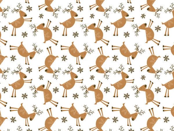 REINDEER GAMES Design Tissue Paper Sheet Choose Size & Package Amount - Image 1 of 1