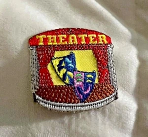 THEATER Bügelbild Patch Neu - Bild 1 von 2