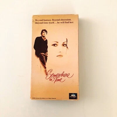 💲MAKE OFFER💲Somewhere in Time Vhs Tape (1991) Christopher Reeve - Image 1 of 4