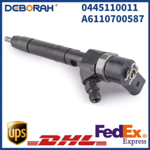 0445110011 New Injector 0445110011 A6110700587 Fuel Common Rail Nozzle For Benz - Foto 1 di 7