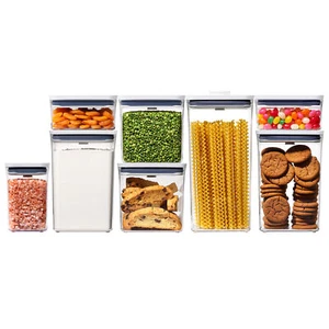 OXO Softworks POP Food Storage Containers, Set of 8, Airtight, Dishwasher Safe - Picture 1 of 12