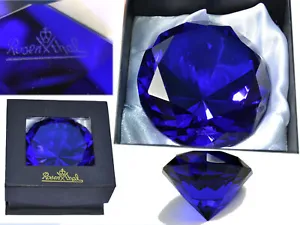 ROSENTHAL Handcrafted Faceted 24% Crystal 'Diamond' Shape RO01 T1G - Picture 1 of 8
