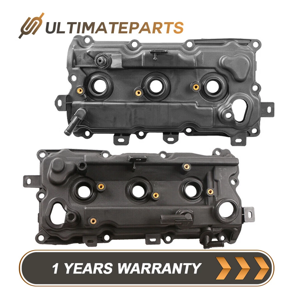 Par de cubiertas de válvula de motor con junta para Nissan Murano 2011-14 Quest 2009-2014 3,5 L Foto 1 de 4